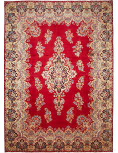 Kerman 304x421 Cm Kerman Persia Hand-carded Wool