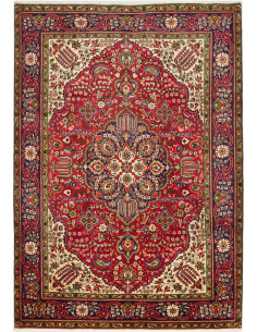 Tabriz 208x297 Cm Tabriz, Persia, Hand-carded Wool (warp: