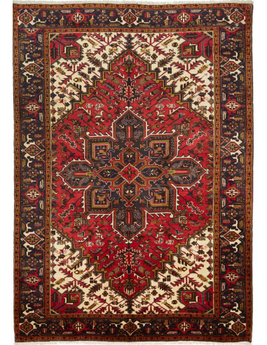Gorawan 195x280 Cm Gorawan, Persia, Lana Cardata A Mano