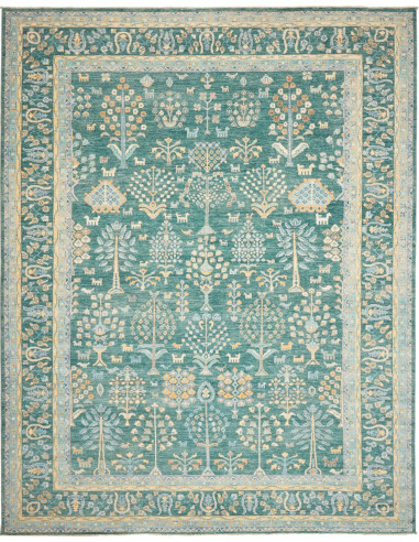 Tappeto Zigler Fine Pakistan 279x354 Turchese C