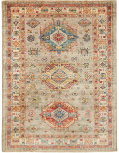 Kazak Fine 150x203 Cm Kazak Fine, Pakistan, Hand-carded Wool