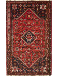 160x262 Cm Persiano, Tribale, Medaglione, Geometrico, Lana,