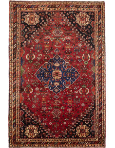 178x270 Cm Qashqai, Iran, Lana (ordito Cotone)
