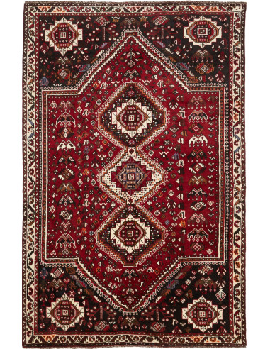 Shiraz 167x261 Cm Shiraz, Persia, Hand-carded Wool (warp: