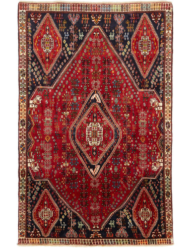 163x260 Cm Qashqai, Persia, Wool (wool Warp), 200,000