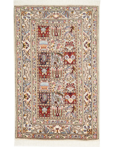 Moud 57x88 Cm Moud Persia Lana Cardata A Mano