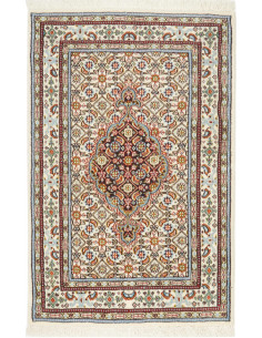 Moud 59x88 Cm Moud, Persia, Hand-carded Wool (warp Cotton),