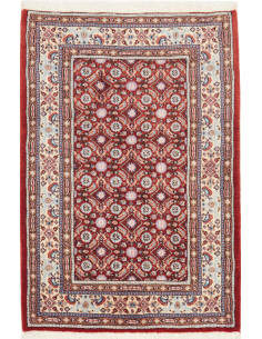 Moud 60x89 Cm Moud, Persia, Hand-carded Wool (warp: Cotton),