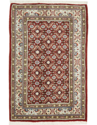 Moud 60x92 Cm Moud Persia Hand-carded Wool