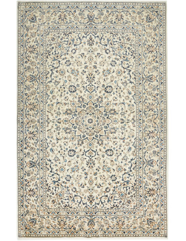 Kashan 198x310 Cm Kashan Persia Hand-carded Wool (warp: