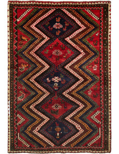 Shiraz 177x263 Cm Shiraz, Persia, Lana Cardata A Mano