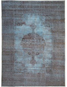 Vintage 240x325 Cm Vintage, Persia, Lana Cardata A Mano