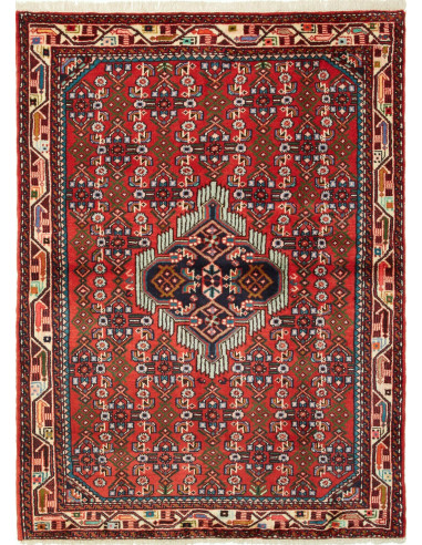 108x148 Cm Persian Rug Qashqai Type, Persia, Wool (warp: