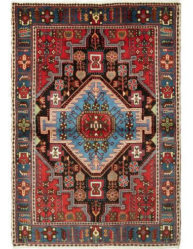 112x165 Cm Tribal Rug Caucasian Wool (warp: Cotton) 250,000