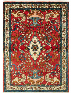 110x154 Cm Hand-knotted Oriental Rug