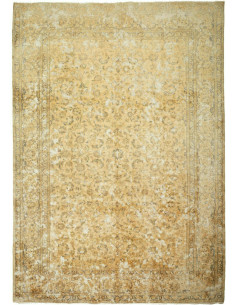 Vintage 285x405 Cm Vintage, Persia, Lana Cardata A Mano,