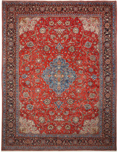 Sarough 280x365 Cm Sarough Persia Hand-carded Wool Cotton