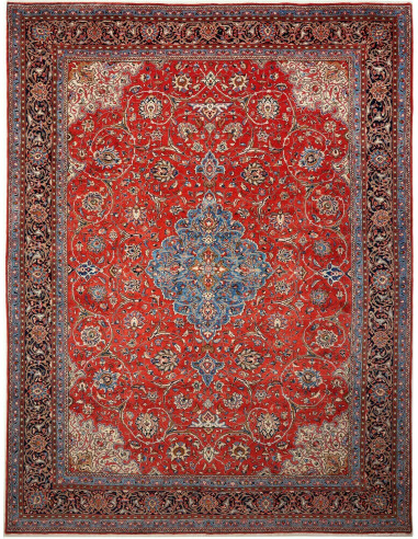 Sarough 280x365 Cm Sarough Persia Hand-carded Wool Cotton