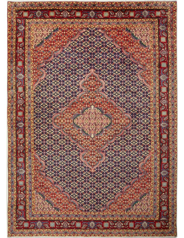 Ardabil 195x275 Cm Ardabil, Persia, Hand-carded Wool (warp: