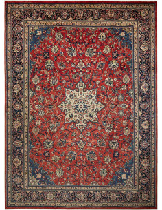 Sarough 277x380 Cm Sarough Persia Hand-carded Wool