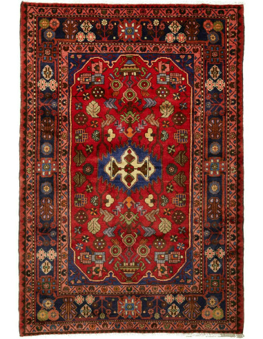 140x205 Cm Tappeto Tribale Persiano. Origine Persia.
