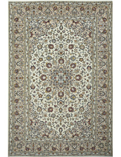 Kashan 202x298 Cm Kashan, Persia, Lana Cardata A Mano