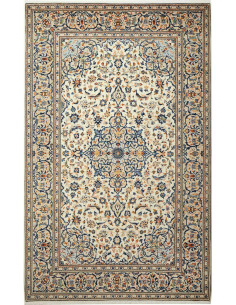 Kashan 200x315 Cm Kashan Persia Lana Cardata A Mano Cotone