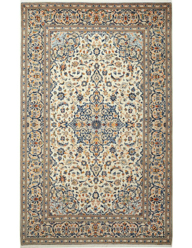 Kashan 200x315 Cm Kashan Persia Hand-carded Wool Cotton