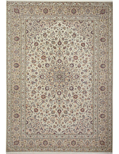 Kashan 240x340 Cm Kashan, Persia, Hand-carded Wool (warp: