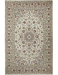 Kashan 190x300 Cm Kashan, Persia, Lana Cardata A Mano,