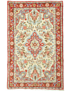 85x133 Cm Tappeto Orientale, Persia, Lana Su Cotone