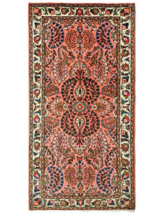 70x137 Cm Floral Rug, Persia, Wool (warp: Cotton), 250,000