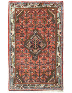 80x130 Cm Qashqai. Persia. Lana (ordito: Lana). Nodo Turco,