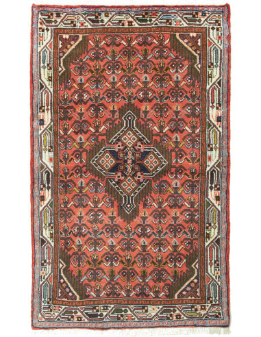 80x130 Cm Qashqai. Persia. Lana (ordito: Lana). Nodo Turco,