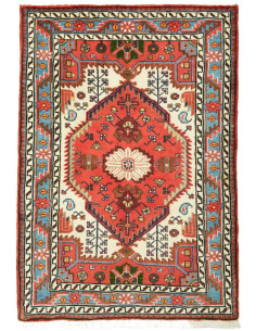 86x125 Cm Tribal Rug, Caucasian, Wool On Wool, 150,000