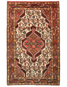77x125 Cm Qashqai. Iran. Lana (ordito: Lana). Densità Non