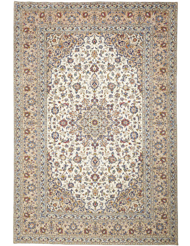 Kashan 202x322 Cm Kashan, Persia, Hand-carded Wool (warp: