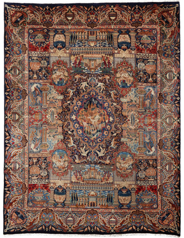 Kashamr Zirkhaki 294x385 Cm Kashamr Zirkhaki, Persia,
