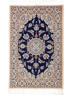 Nain 6la 62x96 Cm Nain 6la, Persia, Hand-carded Wool And