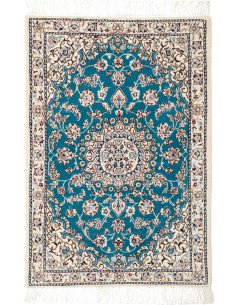 Nain 6la 62x90 Cm Nain 6la, Persia, Lana Cardata A Mano E