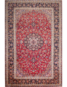 Nadjafabad 255x390 Cm Nadjafabad, Persia, Hand-carded Wool