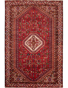 Shiraz 170x258 Cm Shiraz, Persia, Lana Cardata A Mano