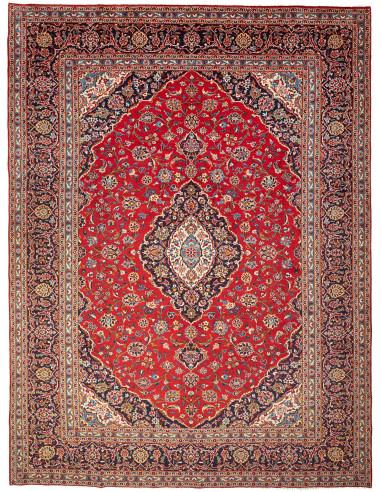 Ardakan 260x350 Cm Ardakan, Persia, Hand-carded Wool (warp: