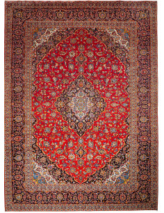 Ardakan 303x414 Cm Ardakan, Persia, Lana Cardata A Mano,