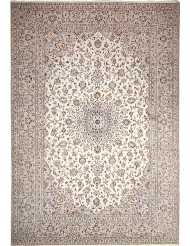 Kashan 240x357 Cm Kashan Persia Hand-carded Wool Cotton