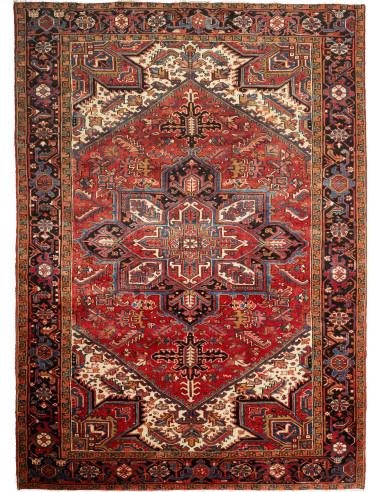 Gorawan 235x327 Cm Gorawan, Persia, Lana Cardata A Mano,