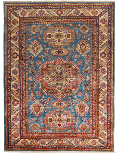 Kazak Fine 153x208 Cm Kazak Fine, Pakistan, Hand-carded Wool