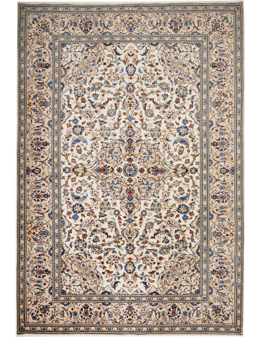 Kashan 243x353 Cm Kashan, Persia, Hand-carded Wool (warp: