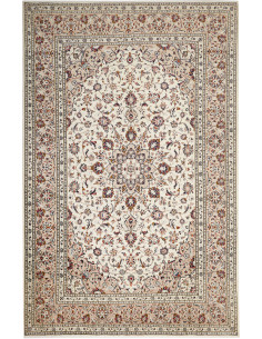 Kashan 197x305 Cm Kashan Persia Hand-carded Wool Cotton
