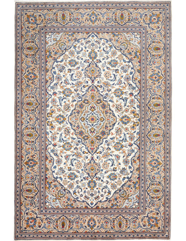 Kashan 200x300 Cm Kashan, Persia, Hand-carded Wool (warp: